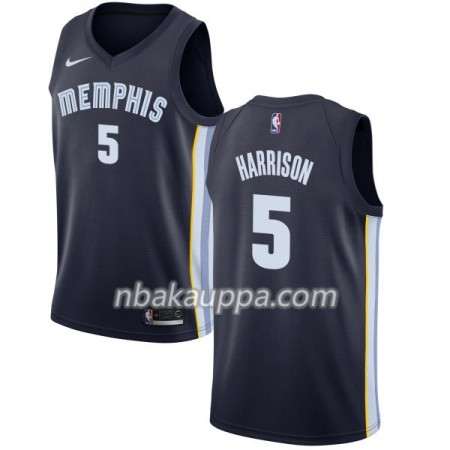 Memphis Grizzlies Andrew Harrison 5 Nike 2017-18 Navy Pelipaidat Swingman - Miesten
